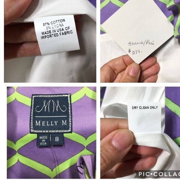 Melly M Riverside Ruffle Printed Wrap Dress 8 NWT - Picture 13 of 13